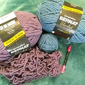 New Yarnspirations Bernat Blanket Yarn